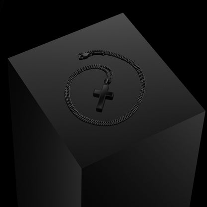 Stone Cross (Large) - Stealth