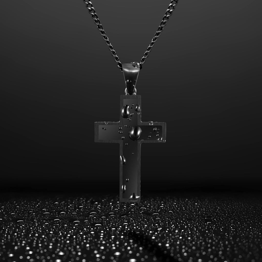 Stone Cross (Large) - Stealth