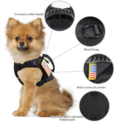 PawTactix: Tactical Harness & Leash Set for Pets