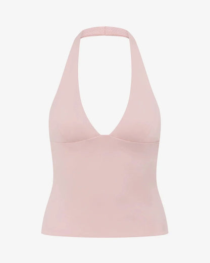 Woman Top Gym Impact Halter Top