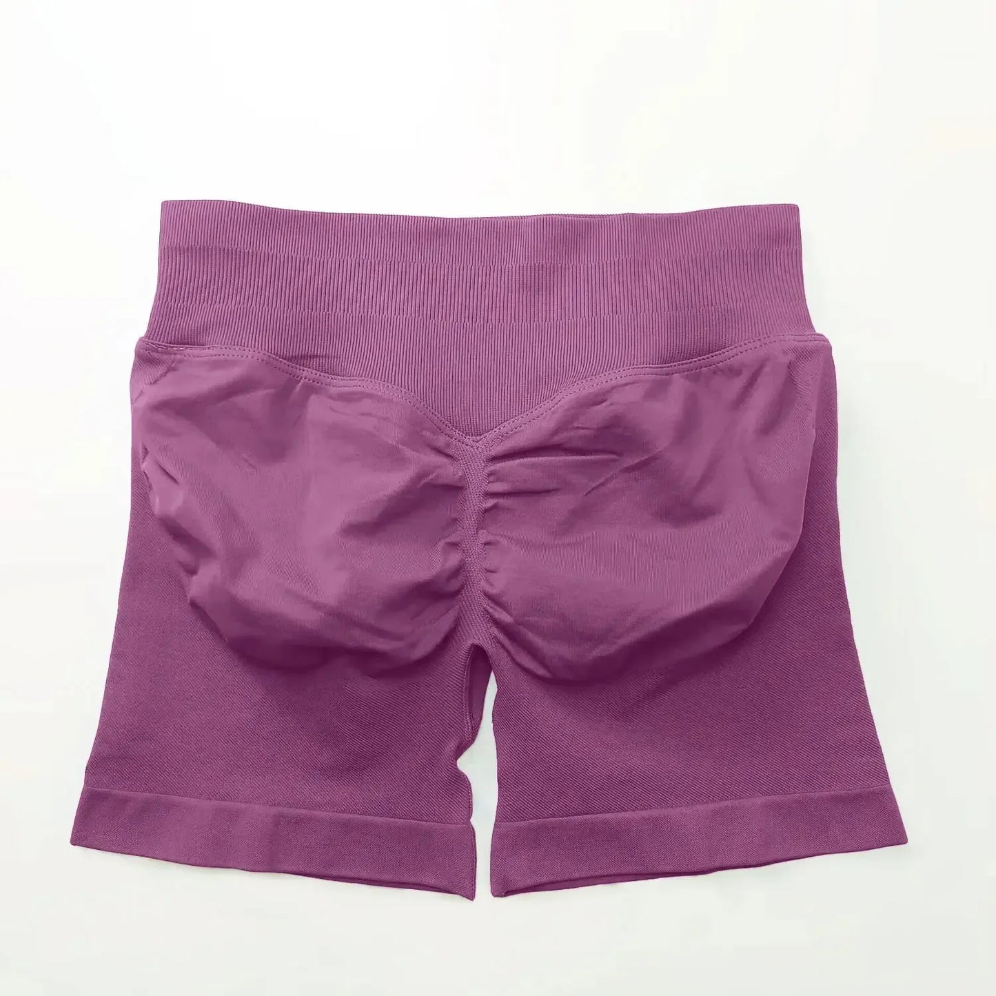 Seamless 4.5" Gym Shorts Woman Scrunch Butt Fitness