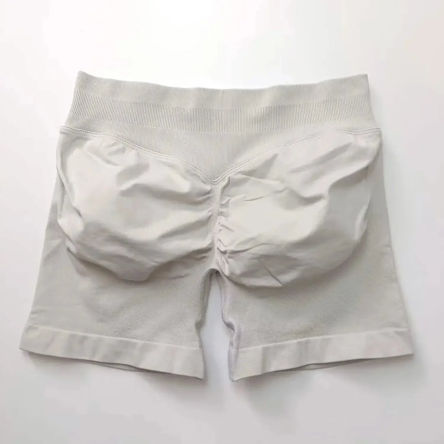 Seamless 4.5" Gym Shorts Woman Scrunch Butt Fitness
