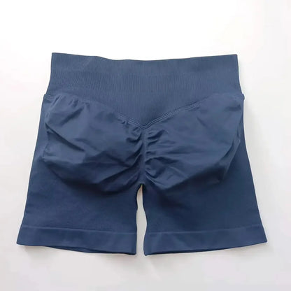 Seamless 4.5" Gym Shorts Woman Scrunch Butt Fitness