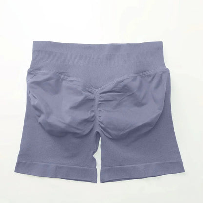 Seamless 4.5" Gym Shorts Woman Scrunch Butt Fitness