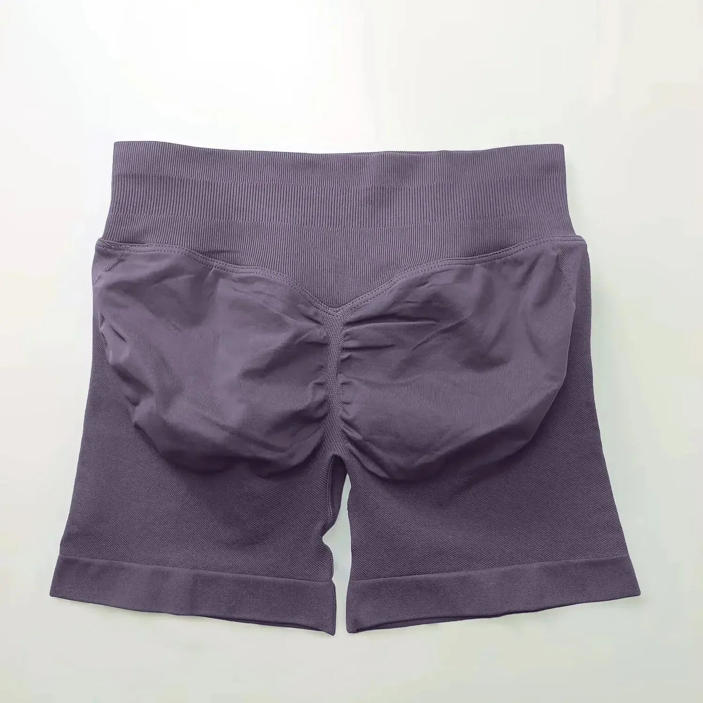Seamless 4.5" Gym Shorts Woman Scrunch Butt Fitness