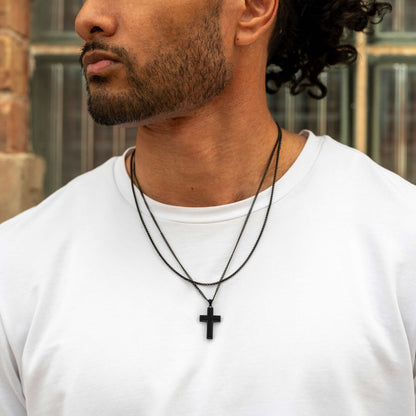 Stone Cross (Large) - Stealth