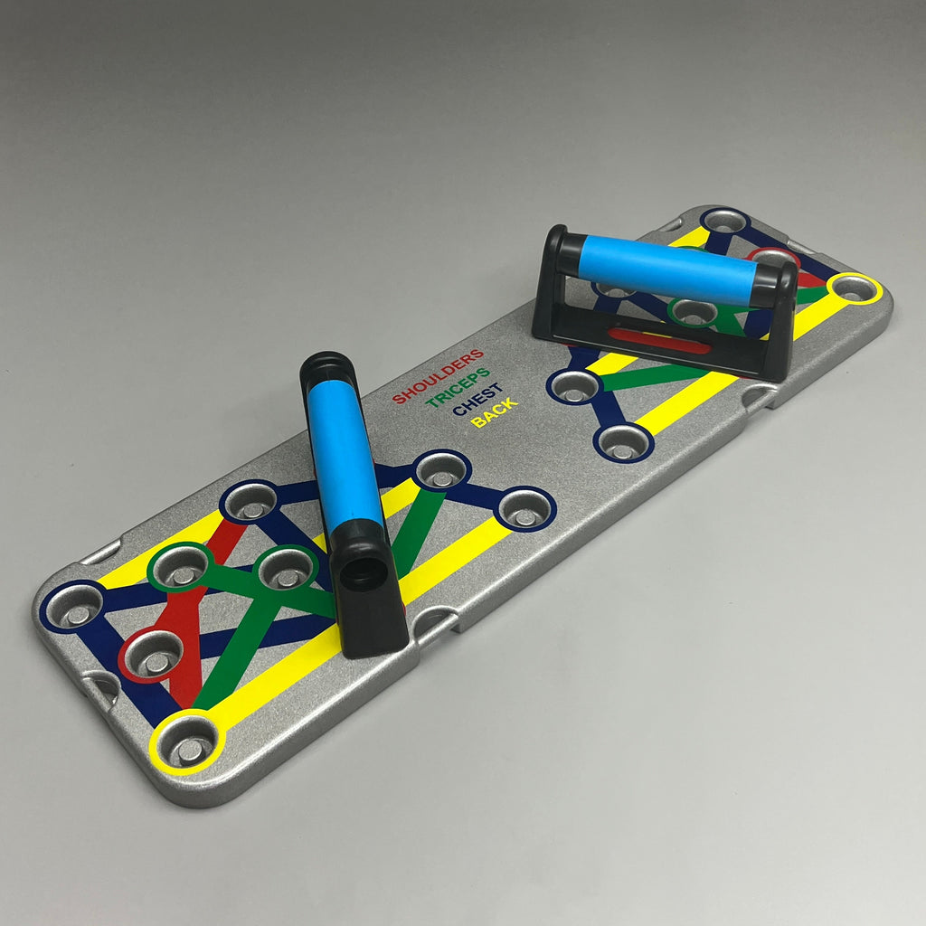 ZUME GOODS 16-in-1 Aluminum Push Up Board All-Around Push Up Training System (New)