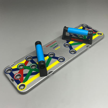 ZUME GOODS 16-in-1 Aluminum Push Up Board All-Around Push Up Training System (New)