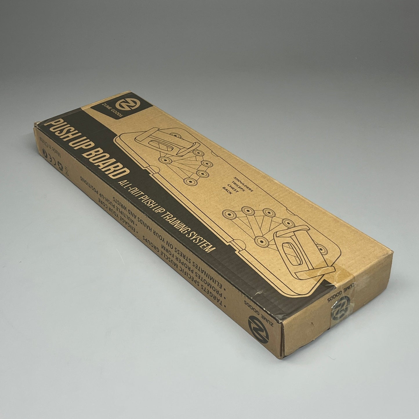 ZUME GOODS 16-in-1 Aluminum Push Up Board All-Around Push Up Training System (New)